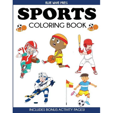 Sports Coloring Book