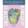 Teacup Mermaids: Adult Coloring Book