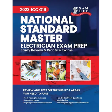 2023 ICC G16 National Standard Master Electrician Prep: 2023 Study Review & Practice Exams