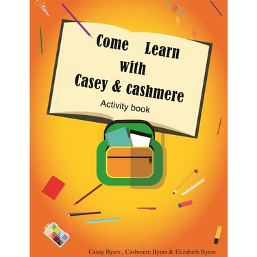 Come Learn With Casey & Cashmere Activity Book!