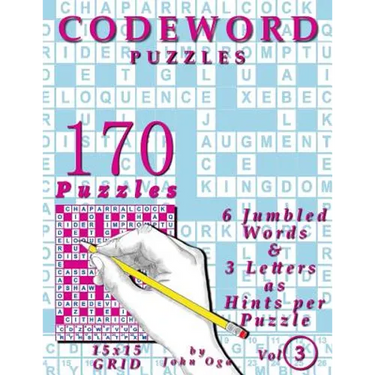 Codeword Puzzles: 170 Puzzles, Volume 3