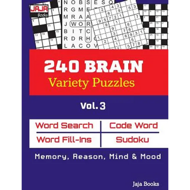 240 BRAIN Variety Puzzles: Vol. 3