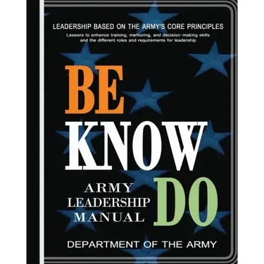 Be, Know, Do: Army Leadership Manual