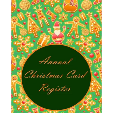 Annual Christmas Card Register