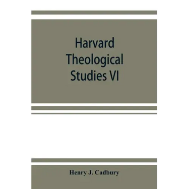 Harvard Theological Studies VI: The style and literary method of Luke