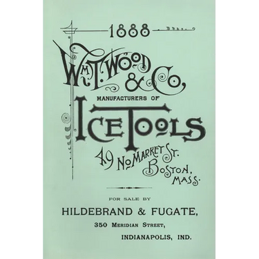 Wm. T. Wood & Co. Ice Tools 1888