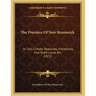 The Province Of New Brunswick: Its Soil, Climate, Resources, Institutions, Free Grant Lands, Etc. (1872)
