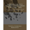 Marion County Alabama Newspapers Vol 1: 1887 - 1892: Local News from Marion County Herald, Guin Dispatch, and Hamilton Times