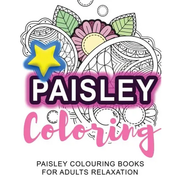 Coloring: Paisley Coloring: Paisley Colouring Books for Adults Relaxation