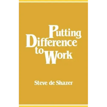 Putting Difference to Work
