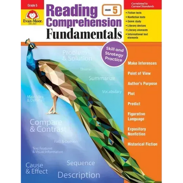 Reading Comprehension Fundamentals, Grade 5 Teacher Resource