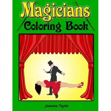 Magicians Coloring Book