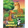 CUTE ANIMALS - Coloring Book For Kids: Sea Animals, Farm Animals, Jungle Animals, Woodland Animals and Circus Animals