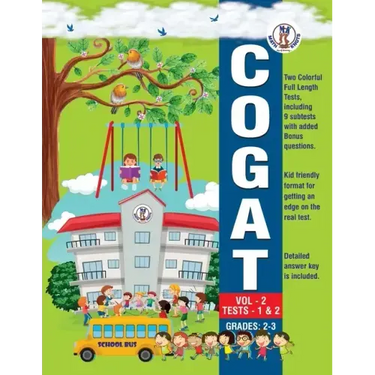 COGAT - VOL 2 -TESTS - 3 and 4