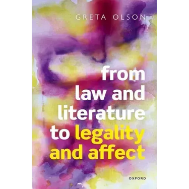 From Law and Literature to Legality and Affect