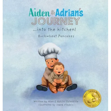 Aiden & Adrian's Journey into the Kitchen!: Buckwheat Pancakes