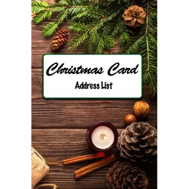 Christmas Card Address List: A custom tracker and address list for you holiday cards