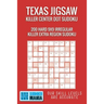 Texas Jigsaw Killer Center Dot Sudoku: 200 Hard 9x9 Irregular Killer Extra Region Sudoku