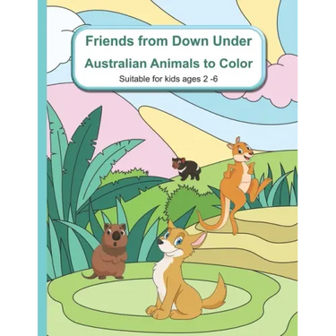Friends from Down Under: Australian Animals to Color