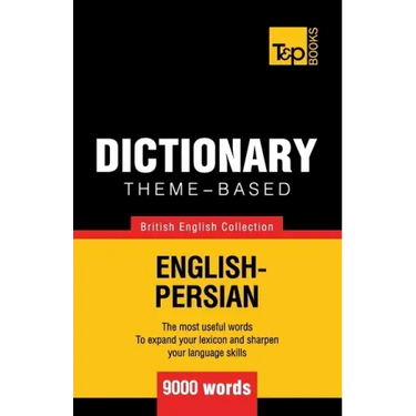 Theme-based dictionary British English-Persian - 9000 words