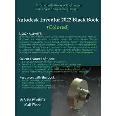 Autodesk Inventor 2022 Black Book (Colored)