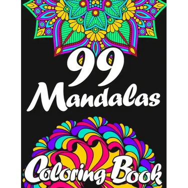 99 Mandalas Coloring Book for Adults