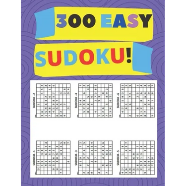 300 Easy Sudoko: Sudoku for beginner Best sudoku for newbie!