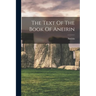 The Text Of The Book Of Aneirin