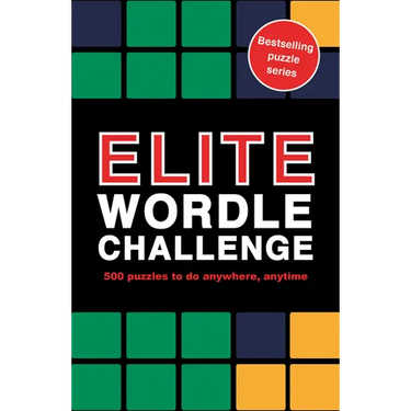 Elite Wordle Challenge: 500 Puzzles to Do Anywhere, Anytime