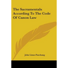 The Sacramentals According To The Code Of Canon Law
