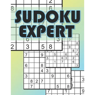 Sudoku Expert: Sudoku Difficult Level, Hard Sudoku Books for Adults, Sudoku Gift Book