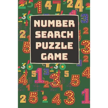 Number Search Puzzle: Memory/Cognitive health improving activity game book. Appropriate for elder/seniors. Engaging & entertaining activity book