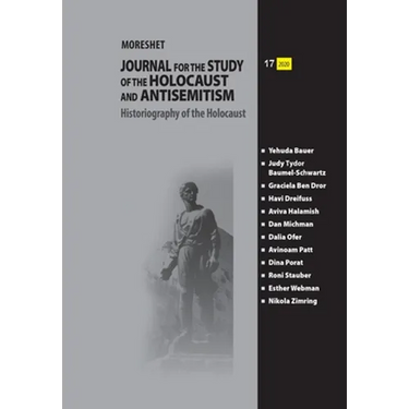 Moreshet: Journal for the Study of the Holocaust and Antisemitism