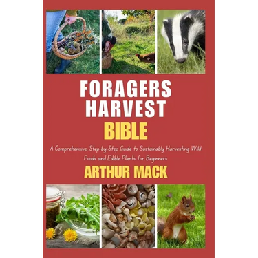 Forager's Harvest Bible: A Comprehensive, Step-by-Step Guide to Sustainably Harvesting Wild Foods and Edible Plants for Beginners