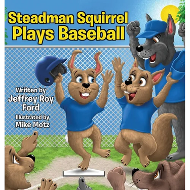 Steadman Squirrel Plays Baseball