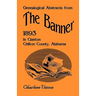 Genealogical Abstracts from The Banner, 1893, in Clanton, Chilton County, Alabama