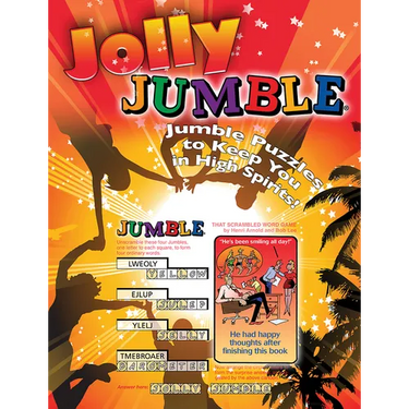 Jolly Jumble(r): Jumble(r) Puzzles to Keep You in High Spirits!