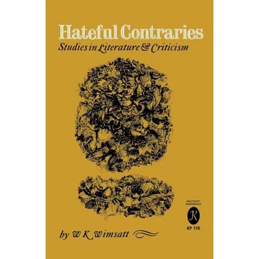 Hateful Contraries: Studies in Literature and Criticism