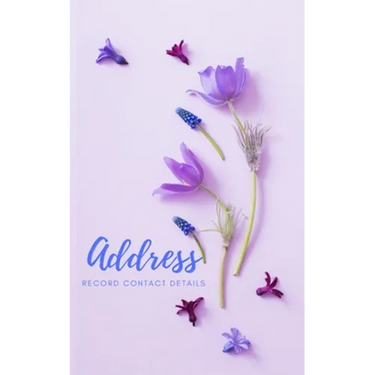 Adressbook: Tabbed in Alphabetical Order, Perfect for Keeping Track of Addresses, Email, Mobile, Work & Home Phone Numbers, Social Media & Birthdays