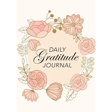 Daily Gratitude Journal: (Pink Flowers with Circle Callout) A 52-Week Guide to Becoming Grateful