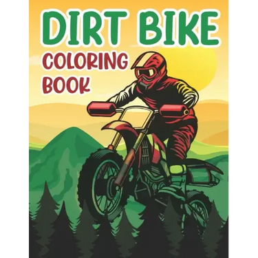 Dirt Bike Coloring Book