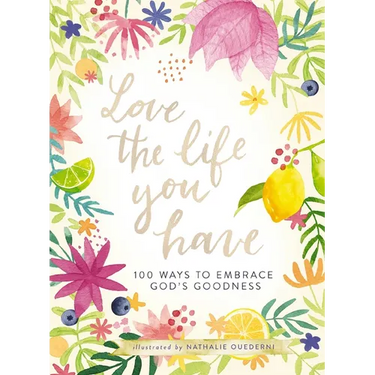 Love the Life You Have: 100 Ways to Embrace God's Goodness (a 100-Day Devotional with Inspirational Readings, Poems, and Scriptures)