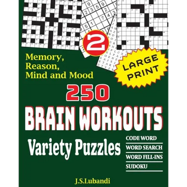 250 Brain Workouts Variety Puzzles
