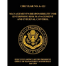 OMB CIRCULAR NO. A-123 Management's Responsibility for Enterprise Risk Management and Internal Control: 2018, Circular,