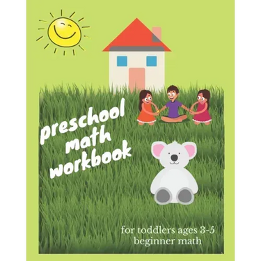 preschool math workbook for toddlers ages 3-5 beginner math: Beginner Math Preschool Learning Book with Number Tracing and Matching Activities for 3 T