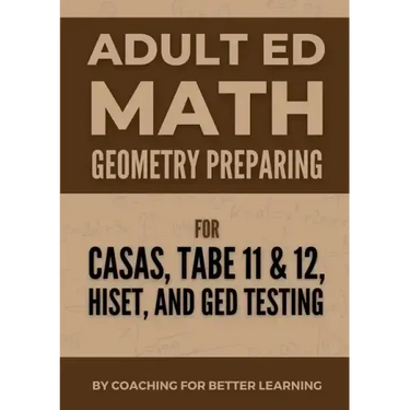 Adult Ed Math: Geometry