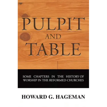 Pulpit and Table