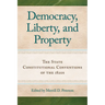 Democracy, Liberty, and Property: The State Constitutional Conventions of the 1820s