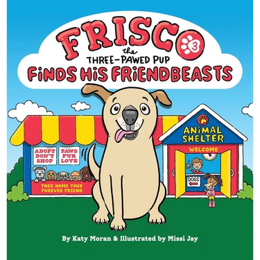 Frisco the Three-Pawed Pup Finds His Friendbeasts