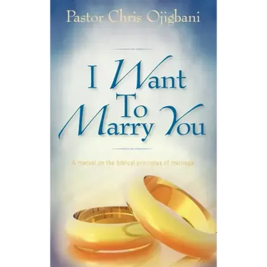 I Want To Marry You